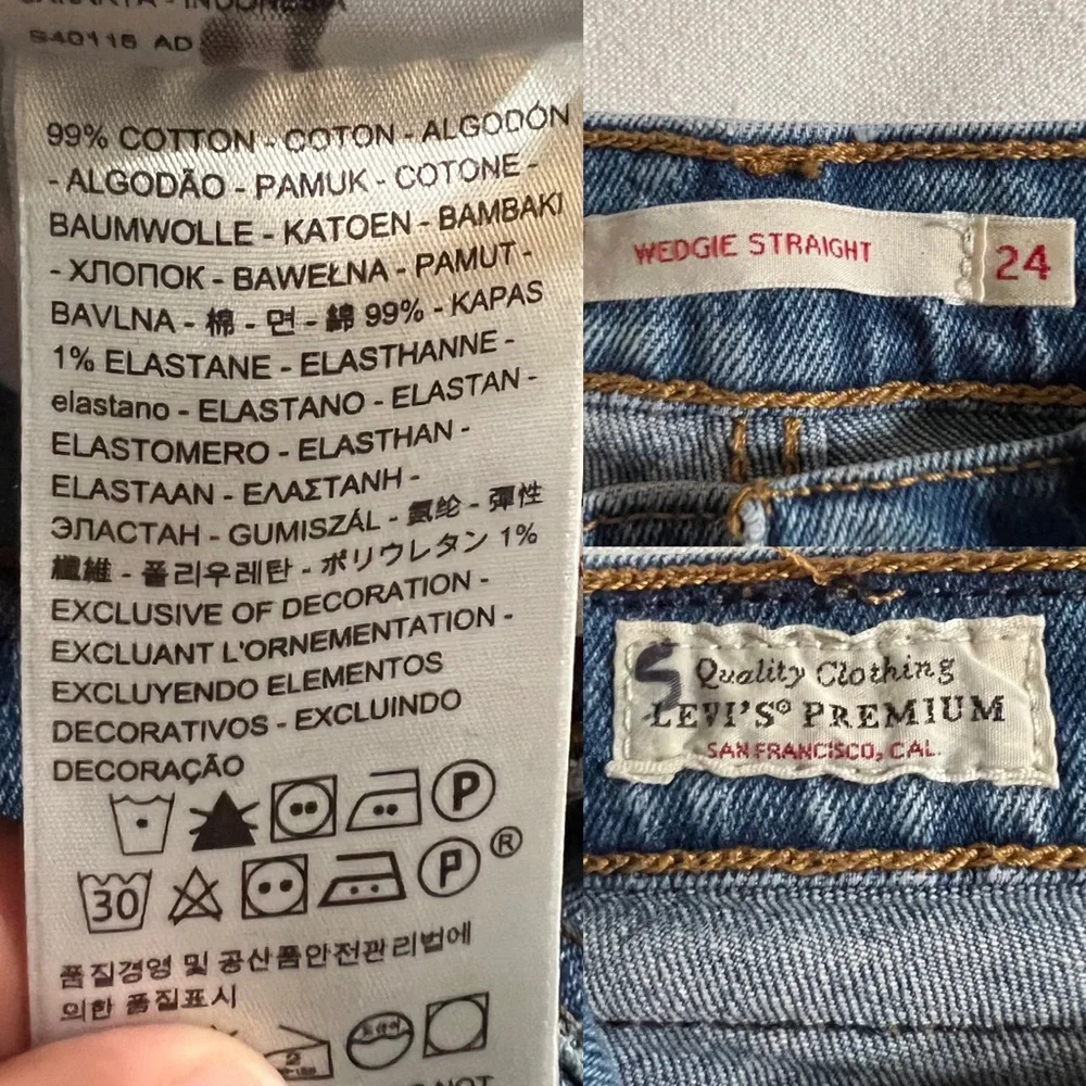 Levi's Wedgie Straight in‎ Love Triangle